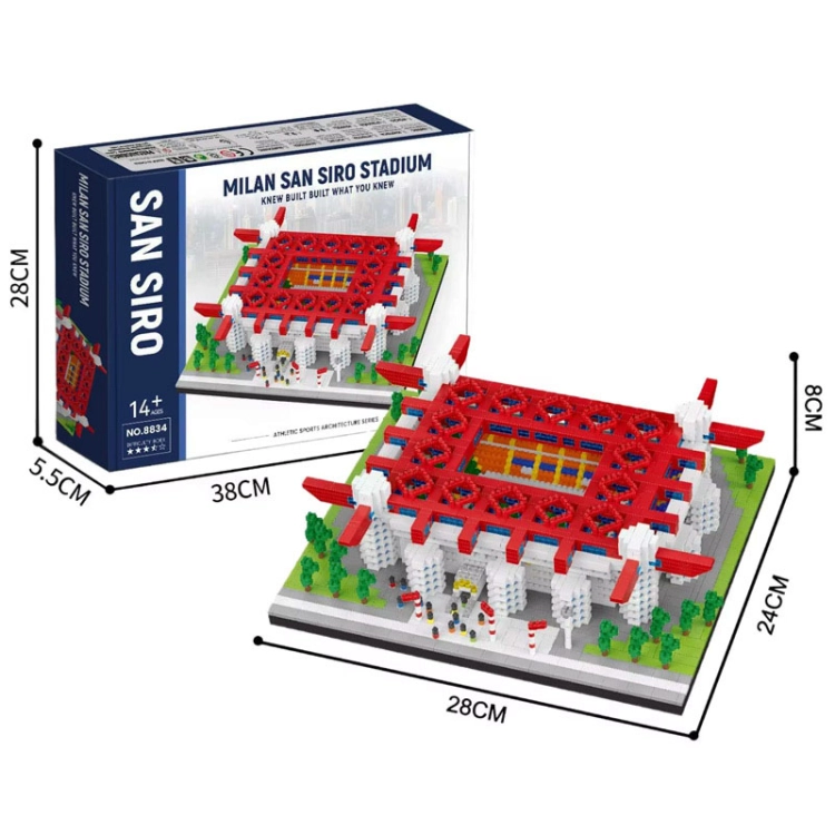 Stadion piłkarski - SAN SIRO - 3800+ elementów