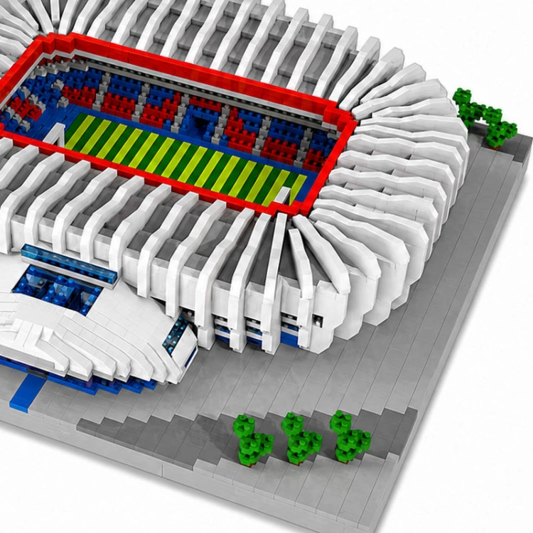 Stadion piłkarski - PARC DES PRINCESS - 3778 elementów