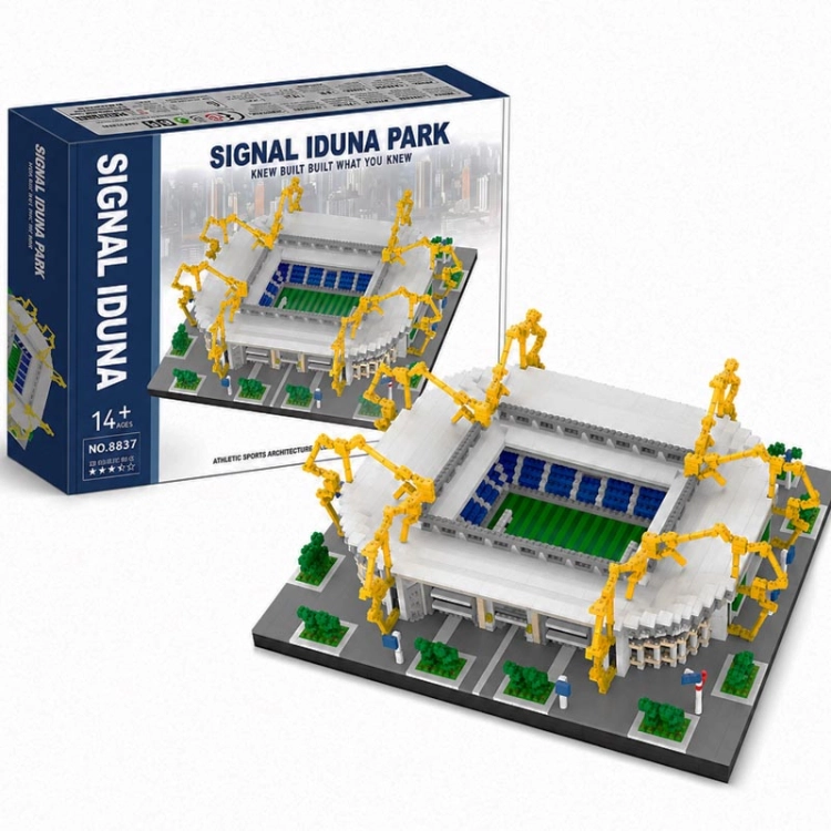 Stadion piłkarski - SIGNAL IDUNA - 3800+ elementów