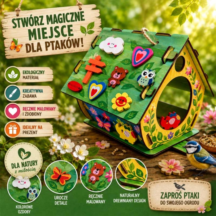 Karmnik dla ptaków - Szczygieł