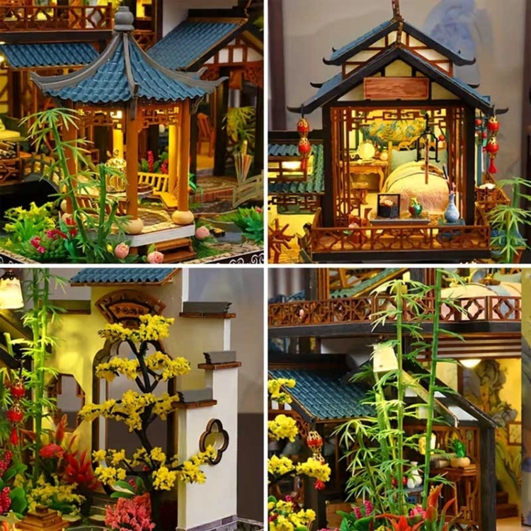 Miniaturowy domek - Sekrety Cesarskiego Ogrodu