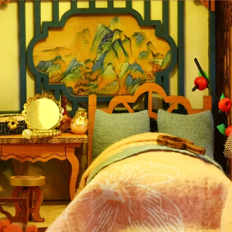 Miniaturowy domek - Sekrety Cesarskiego Ogrodu