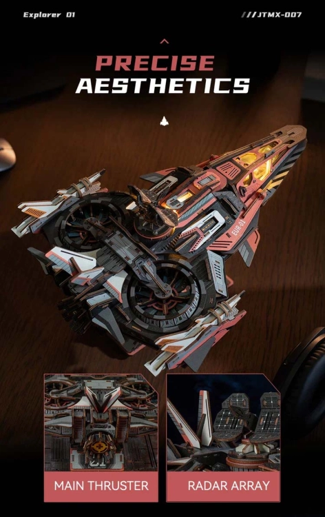 Steam 3D puzzle - Explorer 01 Cyberpunk