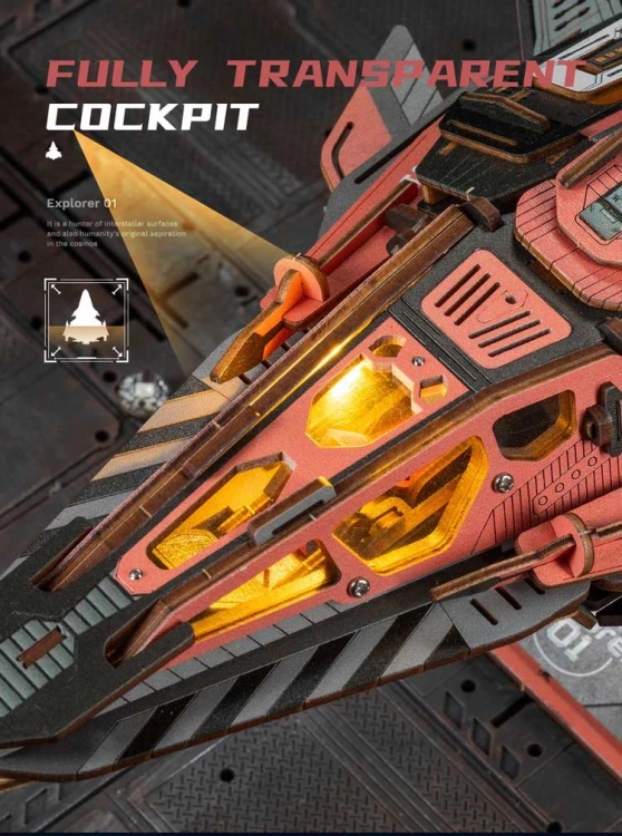Steam 3D puzzle - Explorer 01 Cyberpunk