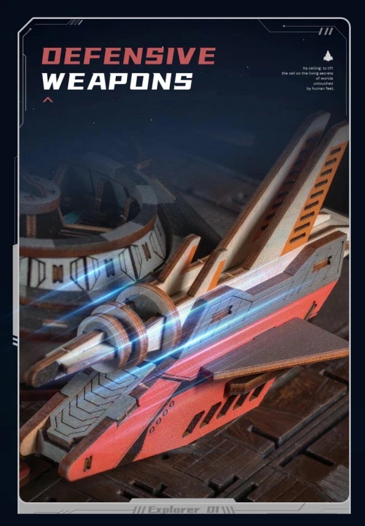 Steam 3D puzzle - Explorer 01 Cyberpunk