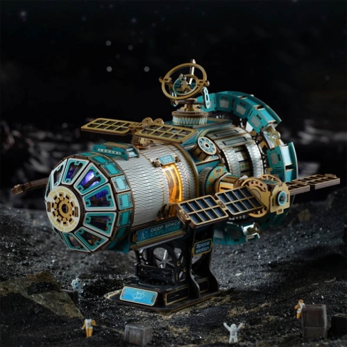 Steam 3D puzzle - Celestial Prism Space Station