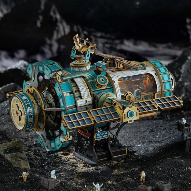 Steam 3D puzzle - Celestial Prism Space Station