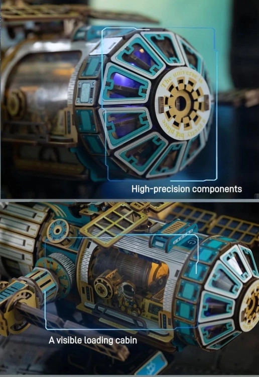 Steam 3D puzzle - Celestial Prism Space Station