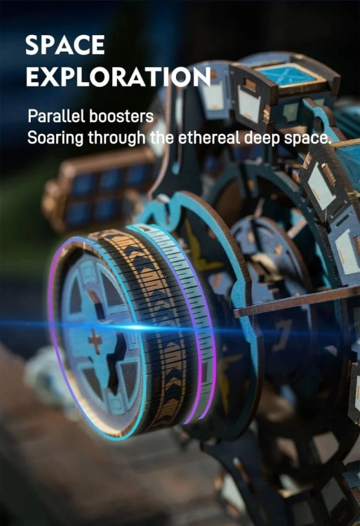 Steam 3D puzzle - Celestial Prism Space Station