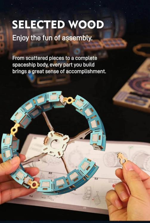 Steam 3D puzzle - Celestial Prism Space Station