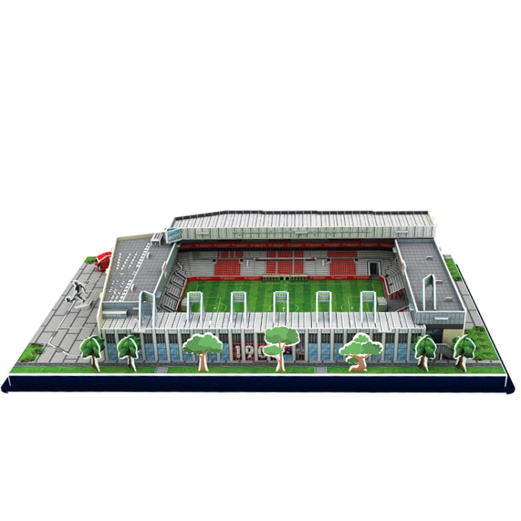 Stadion Miejski im. Józefa Piłsudskiego - CRACOVIA - Puzzle 3D 154 elementy - model klubowy