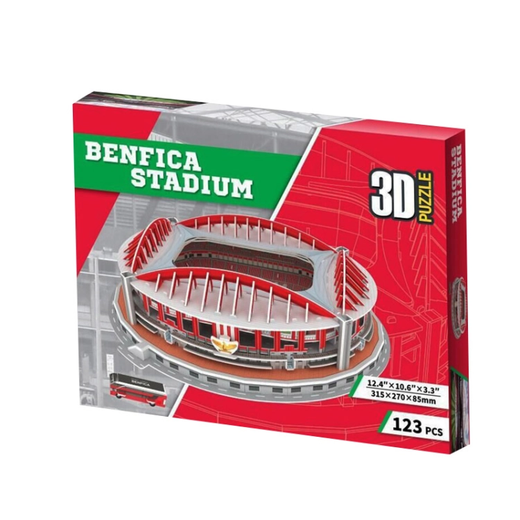 Stadion piłkarski - ESTADIO DA LUZ - Benfica FC - Puzzle 3D 123 elementy