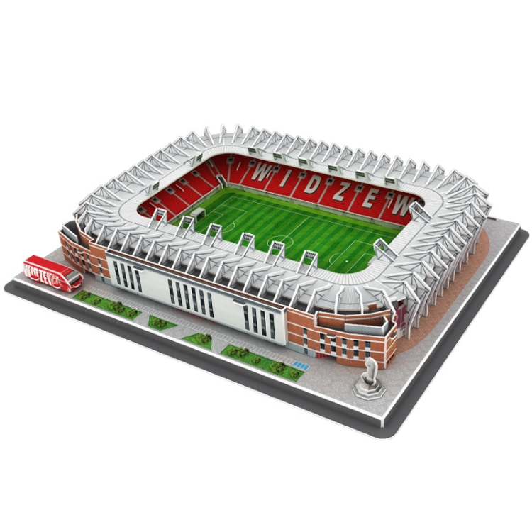 Stadion Miejski - WIDZEW ŁÓDŹ - Puzzle 3D 148 elementów - model klubowy