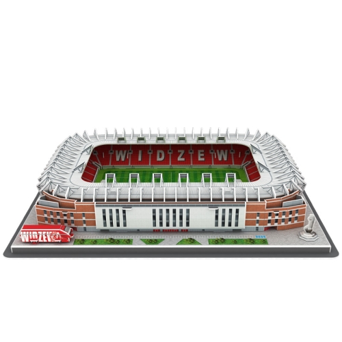Stadion Miejski - WIDZEW ŁÓDŹ - Puzzle 3D 148 elementów - model klubowy