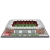 Stadion Miejski - WIDZEW ŁÓDŹ - Puzzle 3D 148 elementów - model klubowy
