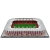 Stadion Miejski - WIDZEW ŁÓDŹ - Puzzle 3D 148 elementów - model klubowy