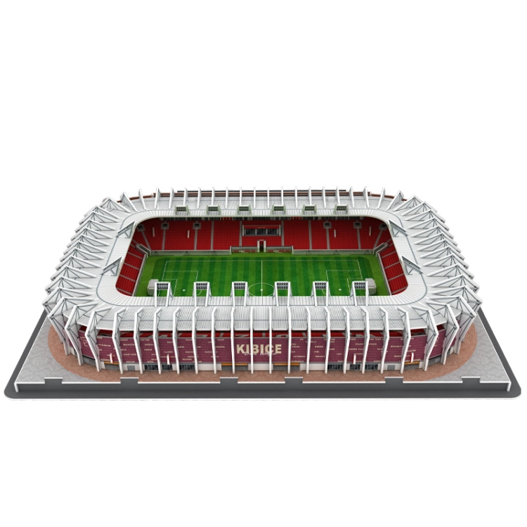 Stadion Miejski - WIDZEW ŁÓDŹ - Puzzle 3D 148 elementów - model klubowy