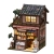 Miniaturowy domek Book Nook - Kioto market