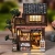 Miniaturowy domek Book Nook - Kioto market