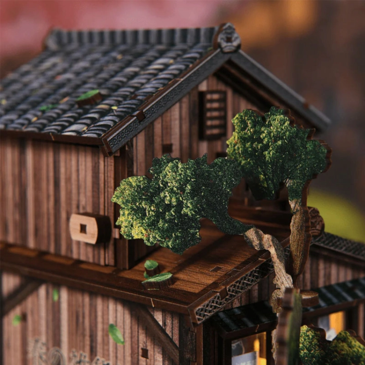 Miniaturowy domek Book Nook - Kioto market