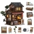 Miniaturowy domek Book Nook - Kioto market