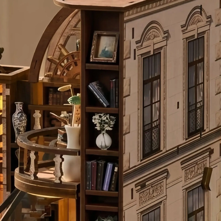 Miniaturowy domek Book Nook - Skarbiec mistrza ksiąg