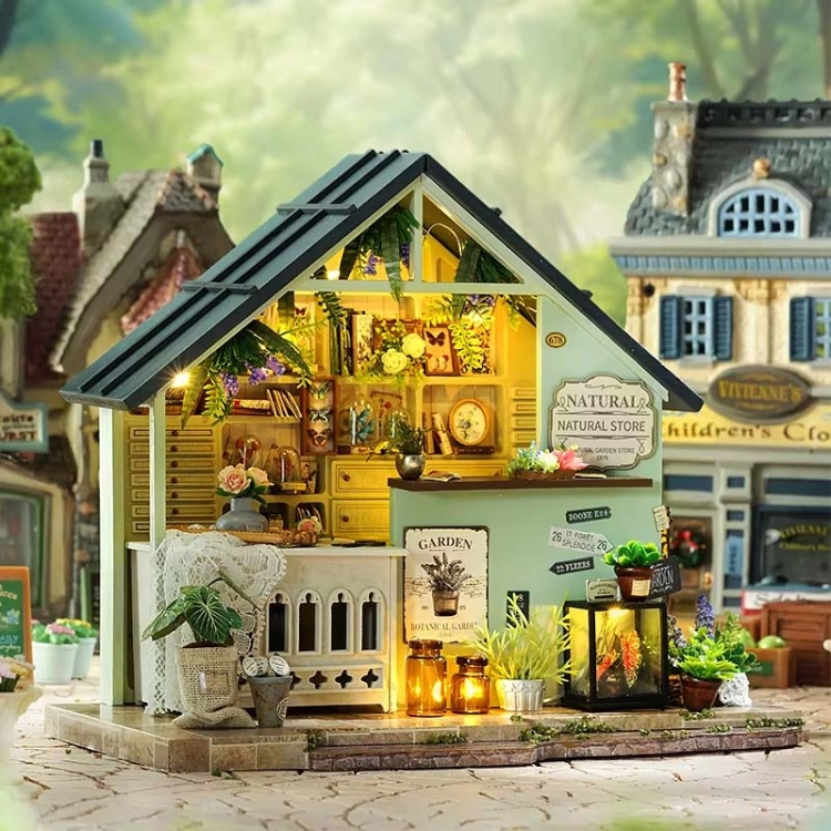 Miniaturowy domek - Letni butik