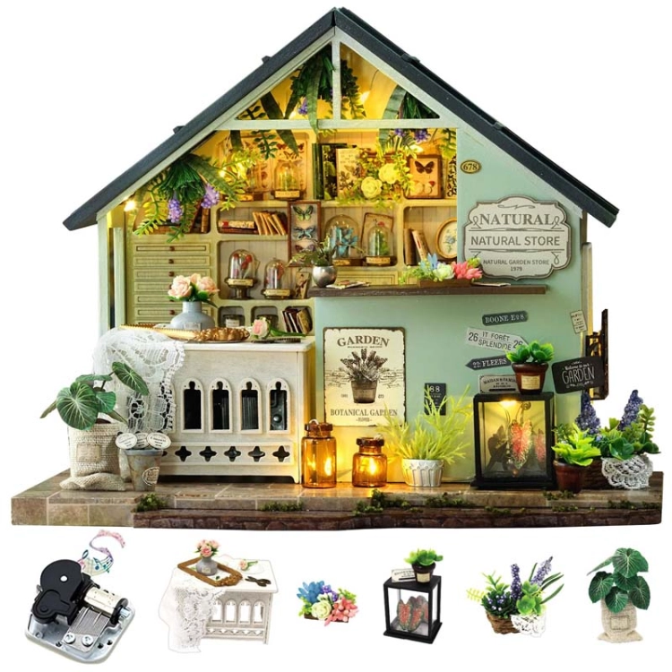 Miniaturowy domek - Letni butik
