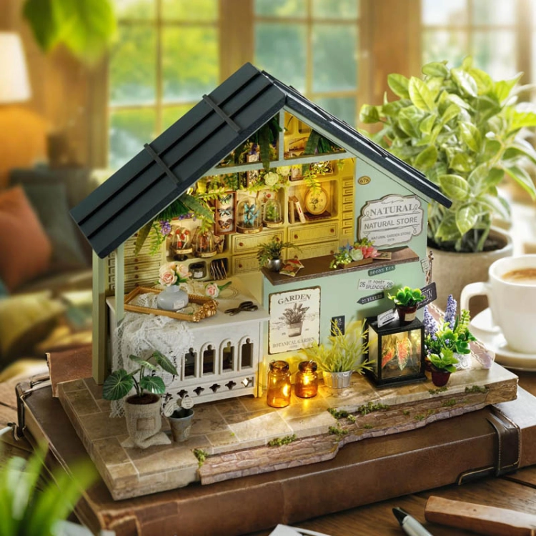 Miniaturowy domek - Letni butik