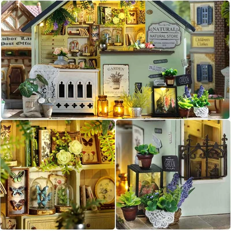 Miniaturowy domek - Letni butik