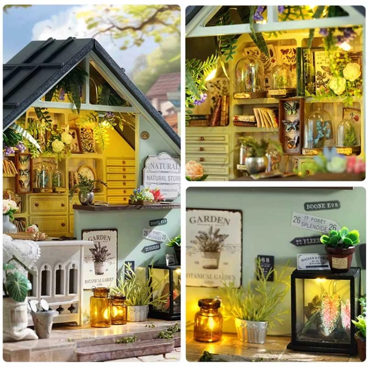 Miniaturowy domek - Letni butik