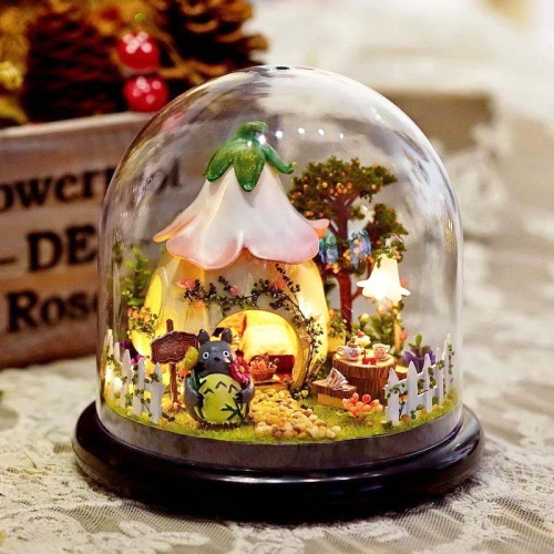 Miniaturowy domek - Polana leśnego duszka