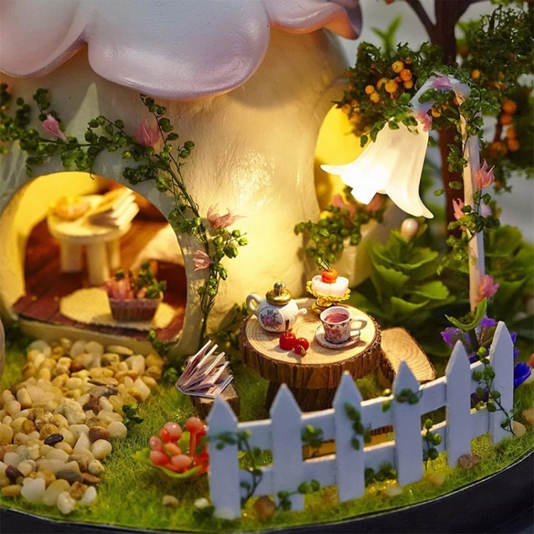 Miniaturowy domek - Polana leśnego duszka