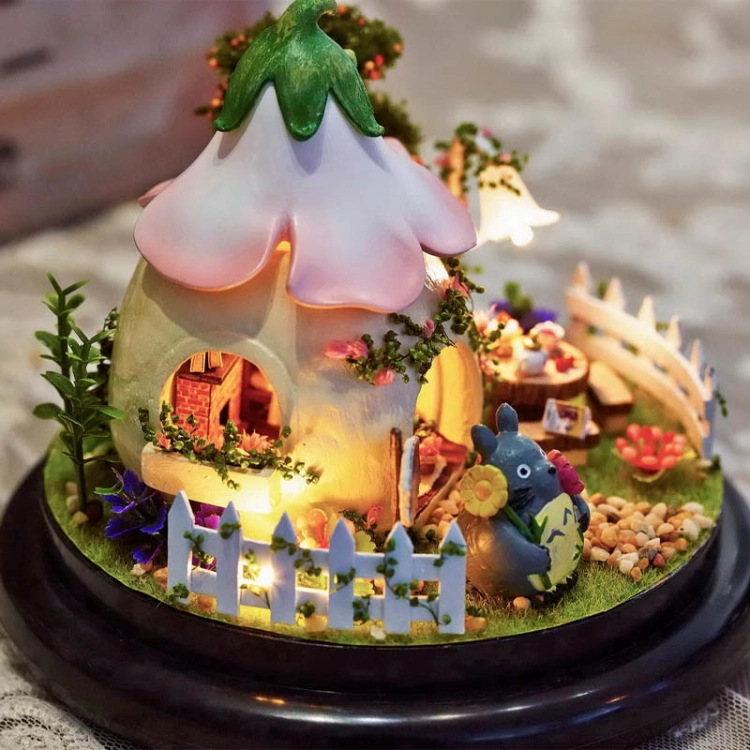 Miniaturowy domek - Polana leśnego duszka