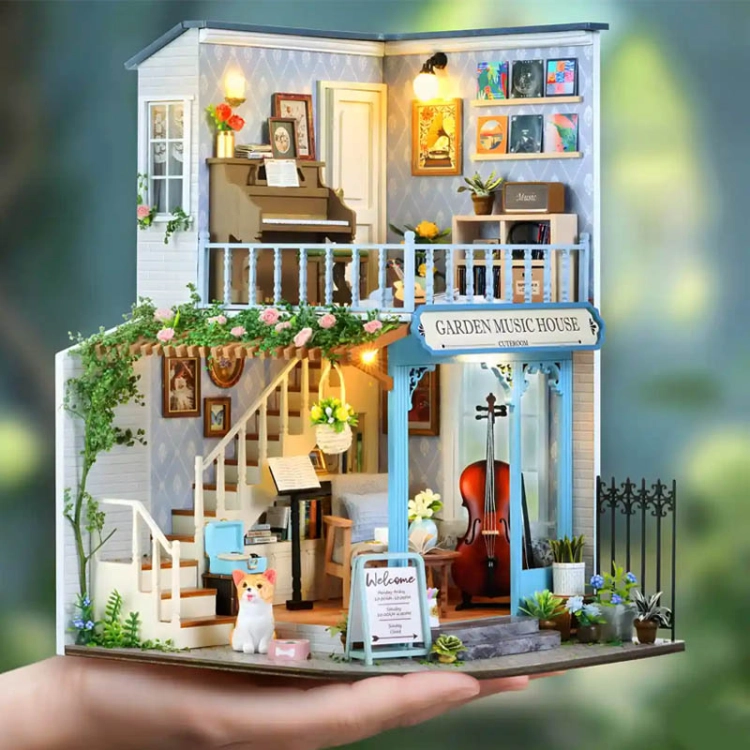 Miniaturowy domek - Symfonia dźwięków