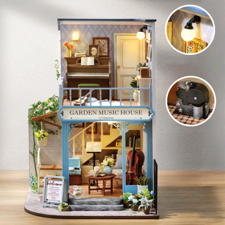 Miniaturowy domek - Symfonia dźwięków