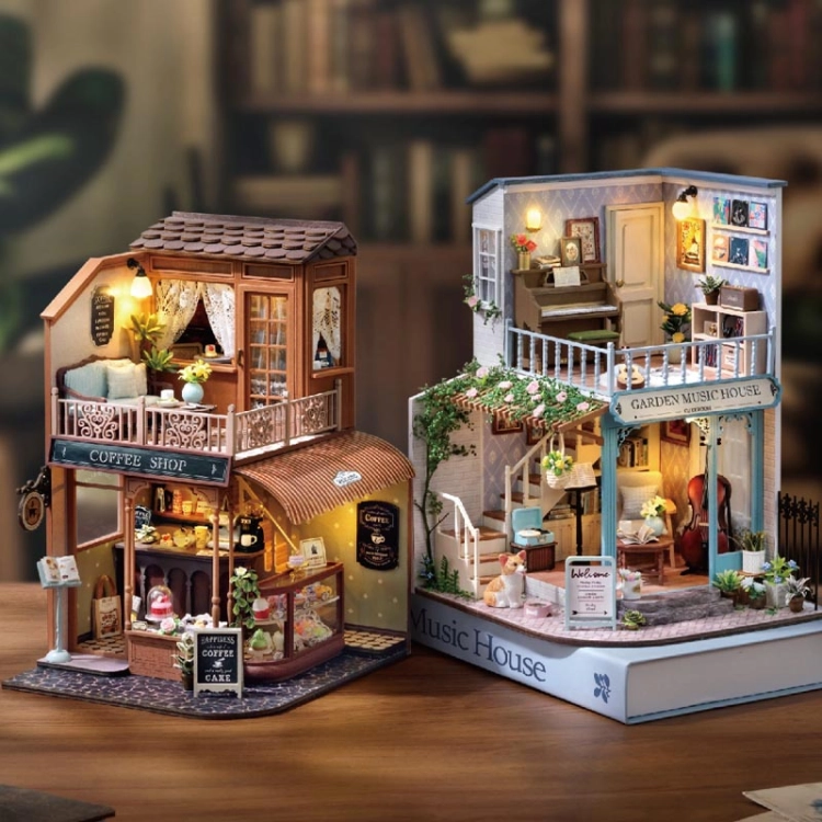 Miniaturowy domek - Przystanek Cafe