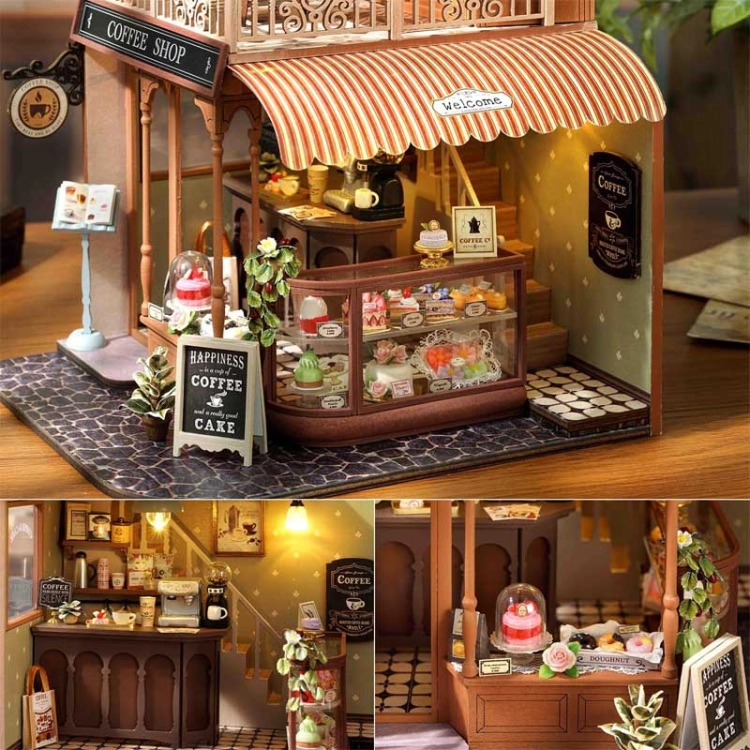 Miniaturowy domek - Przystanek Cafe