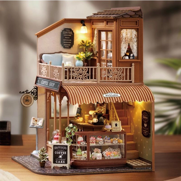 Miniaturowy domek - Przystanek Cafe