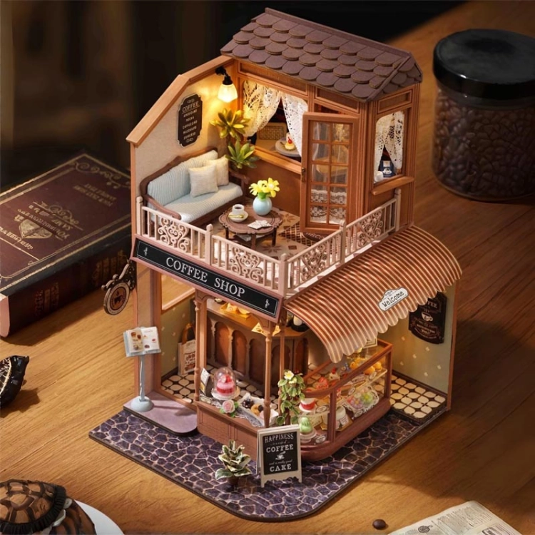 Miniaturowy domek - Przystanek Cafe