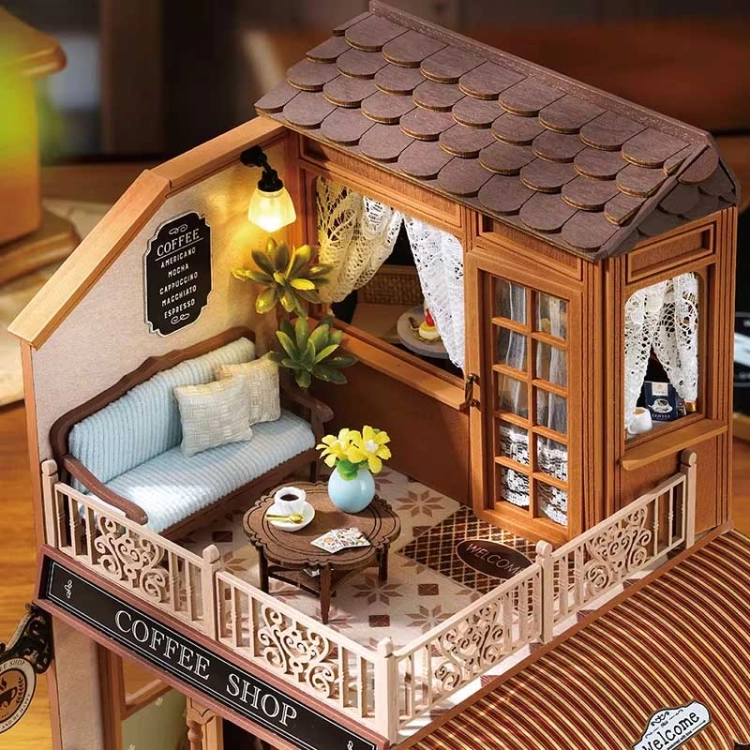 Miniaturowy domek - Przystanek Cafe