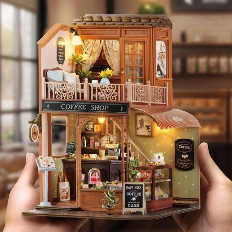 Miniaturowy domek - Przystanek Cafe