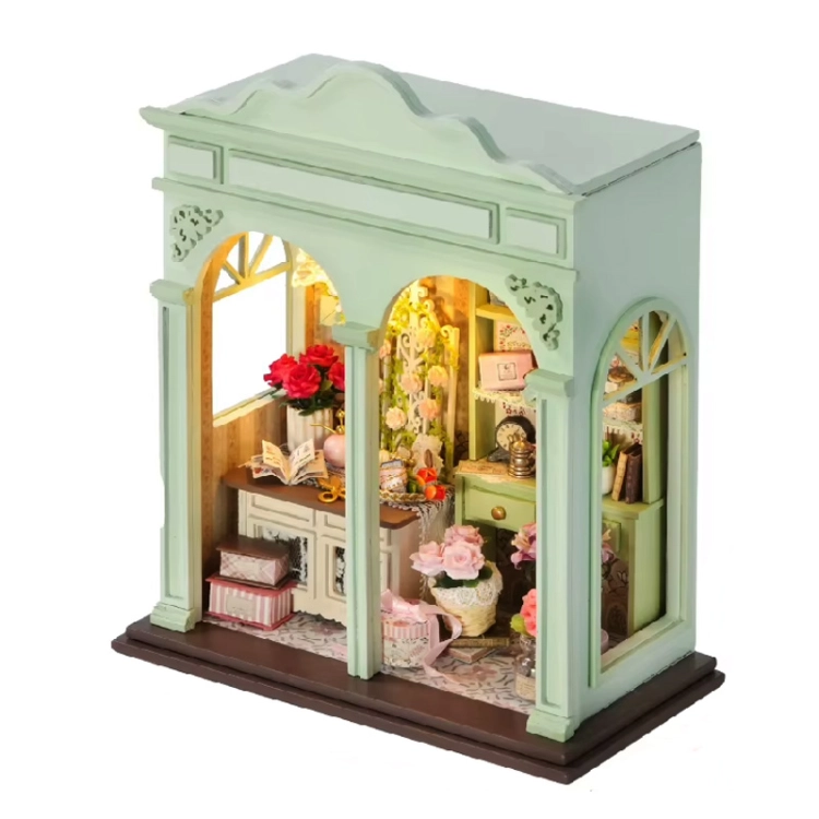 Miniaturowy domek - Kwitnące marzenia