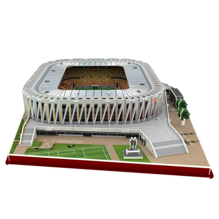 Stadion piłkarski Chorten Arena BKS Jagiellonia Białystok puzzle 3D - 104 elementy