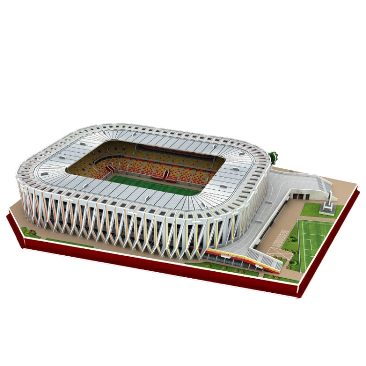 Stadion piłkarski Chorten Arena BKS Jagiellonia Białystok puzzle 3D - 104 elementy
