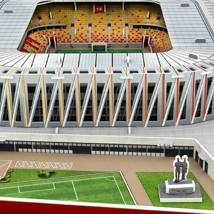 Stadion piłkarski Chorten Arena BKS Jagiellonia Białystok puzzle 3D - 104 elementy