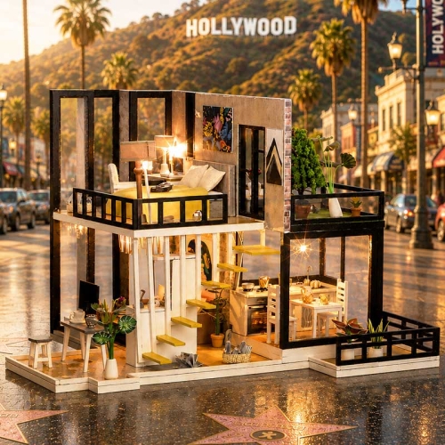 Miniaturowy domek - Wymarzone Hollywood*