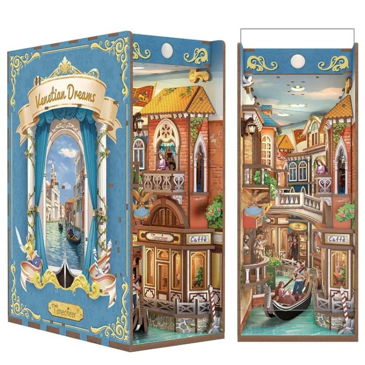Miniaturowy domek Book Nook - Weneckie marzenie
