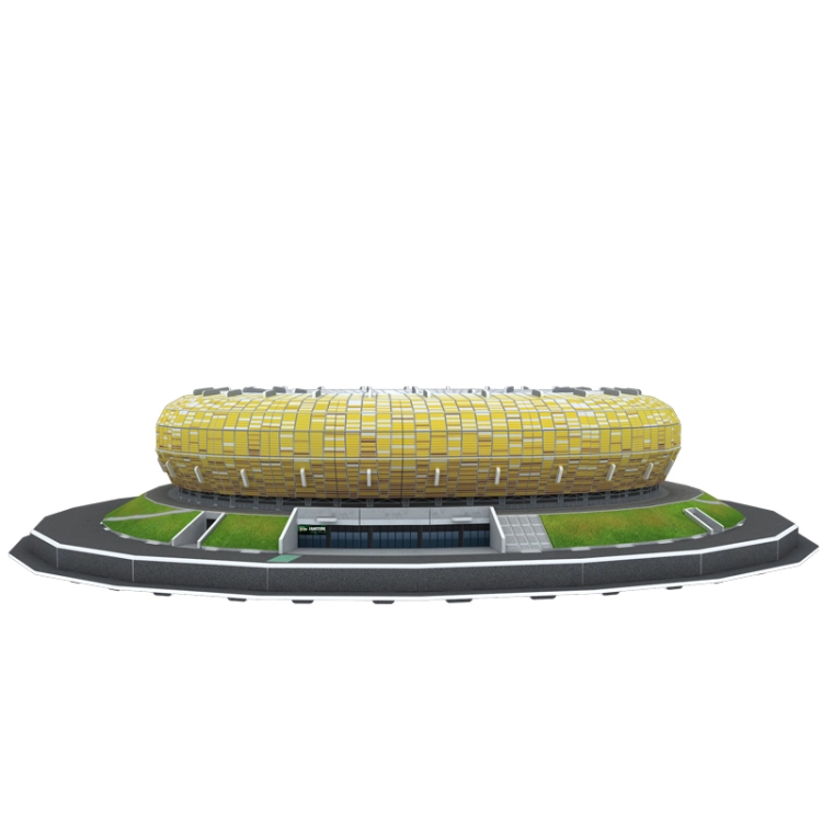 Stadion piłkarski Lechia Gdańsk SA puzzle 3D - 100 elementów