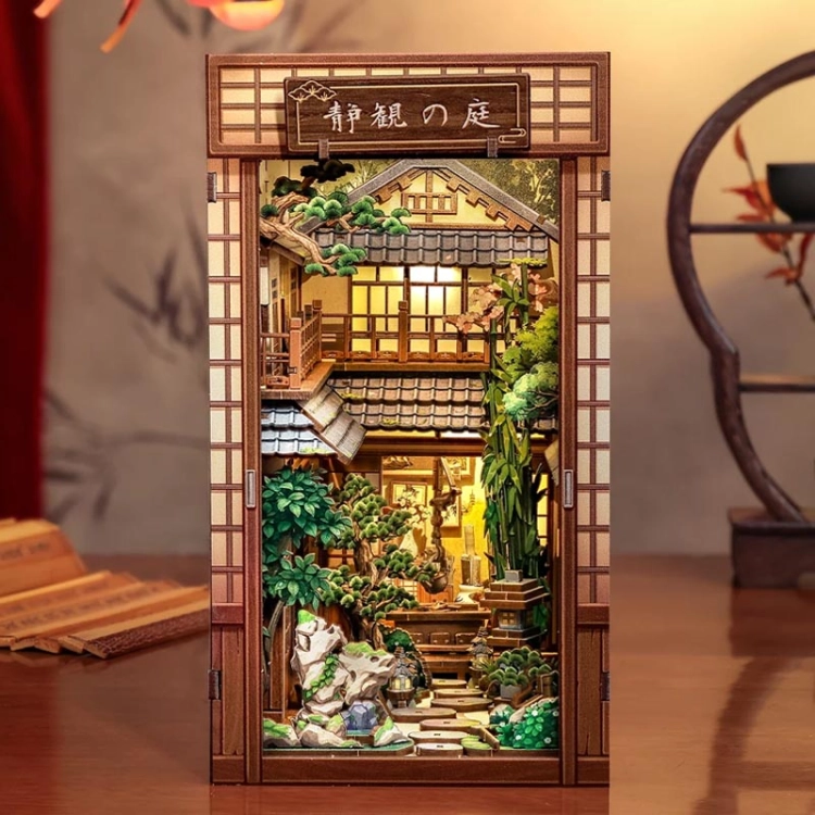 Miniaturowy domek book nook - Oaza ZEN